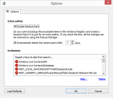 Showing the options for the Registry Cleaner module in WinUtilities Professional Edition
